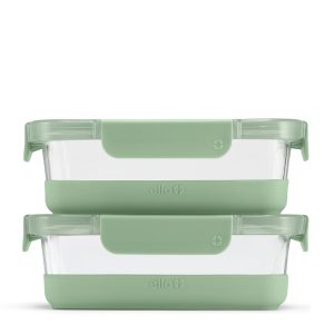 Ello Duraglass Refresh? Meal Prep Containers. Set of 2